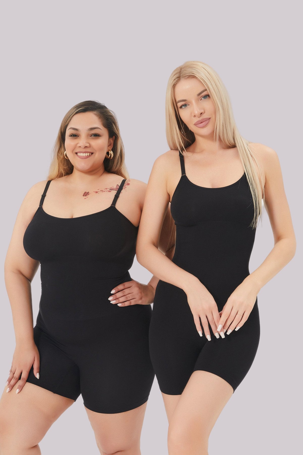 Comfit® Amara - Ronde Hals Mid-Thigh Bodysuit